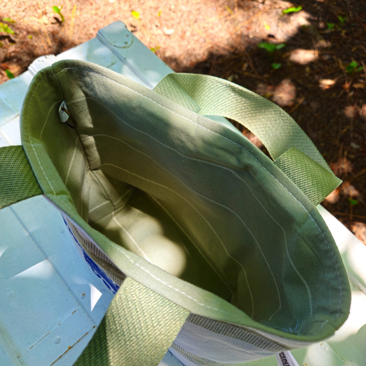 Camo Mini Striped Tote