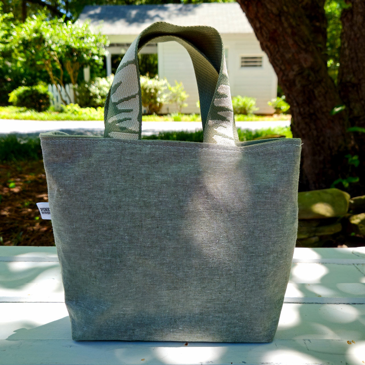 Camo Mini Striped Tote