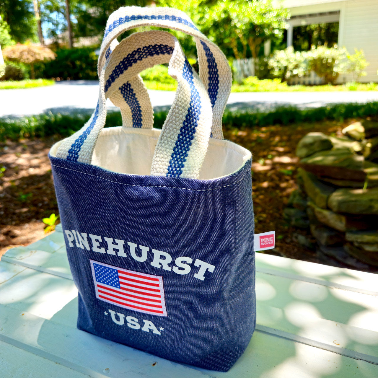 Pinehurst USA Jumbo Flag Tote