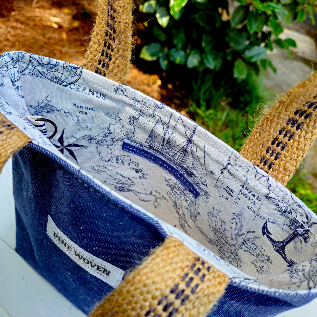 Jute Mini Tote