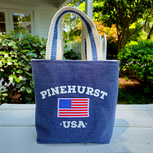 Pinehurst USA Jumbo Flag Tote