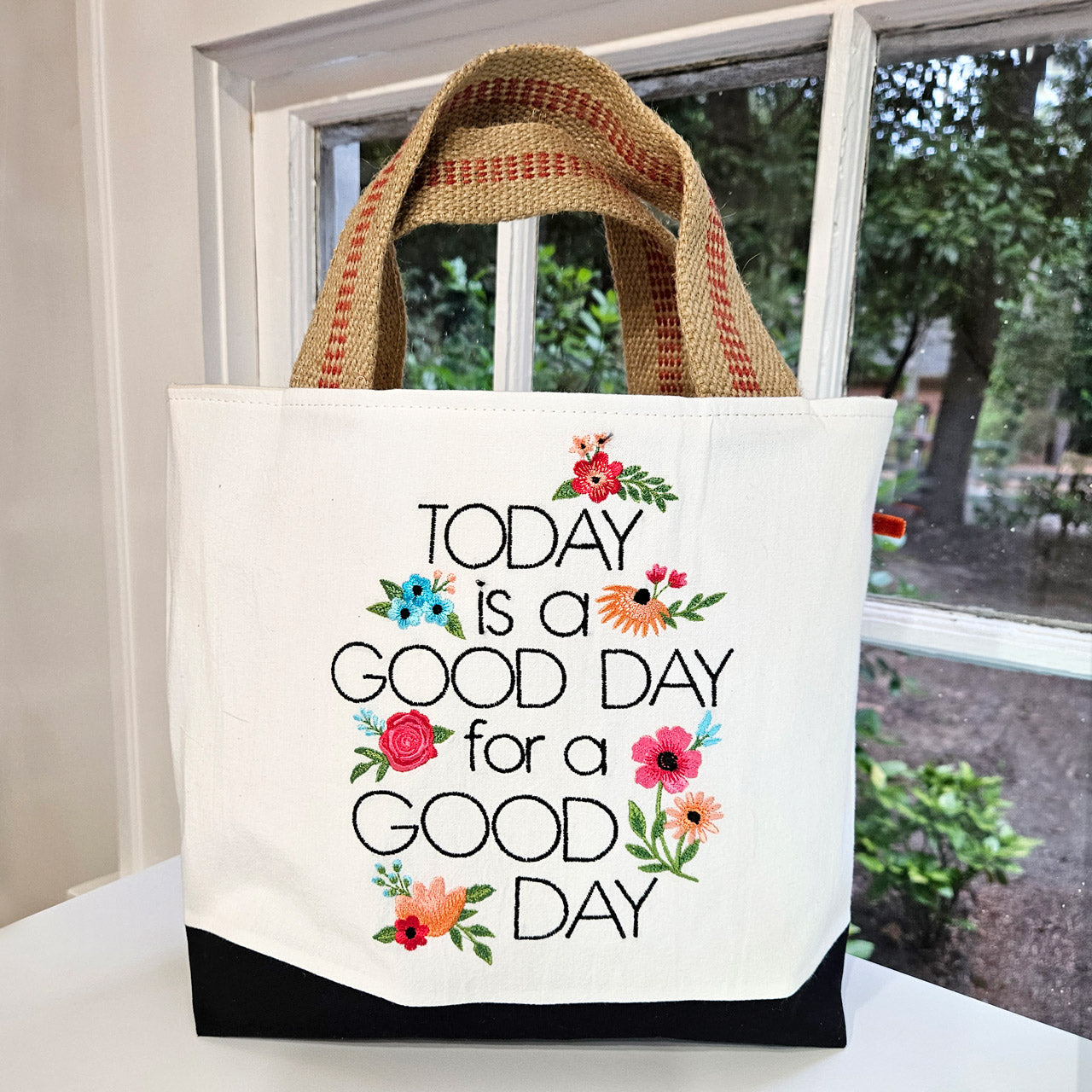 Large "Good Day" tote